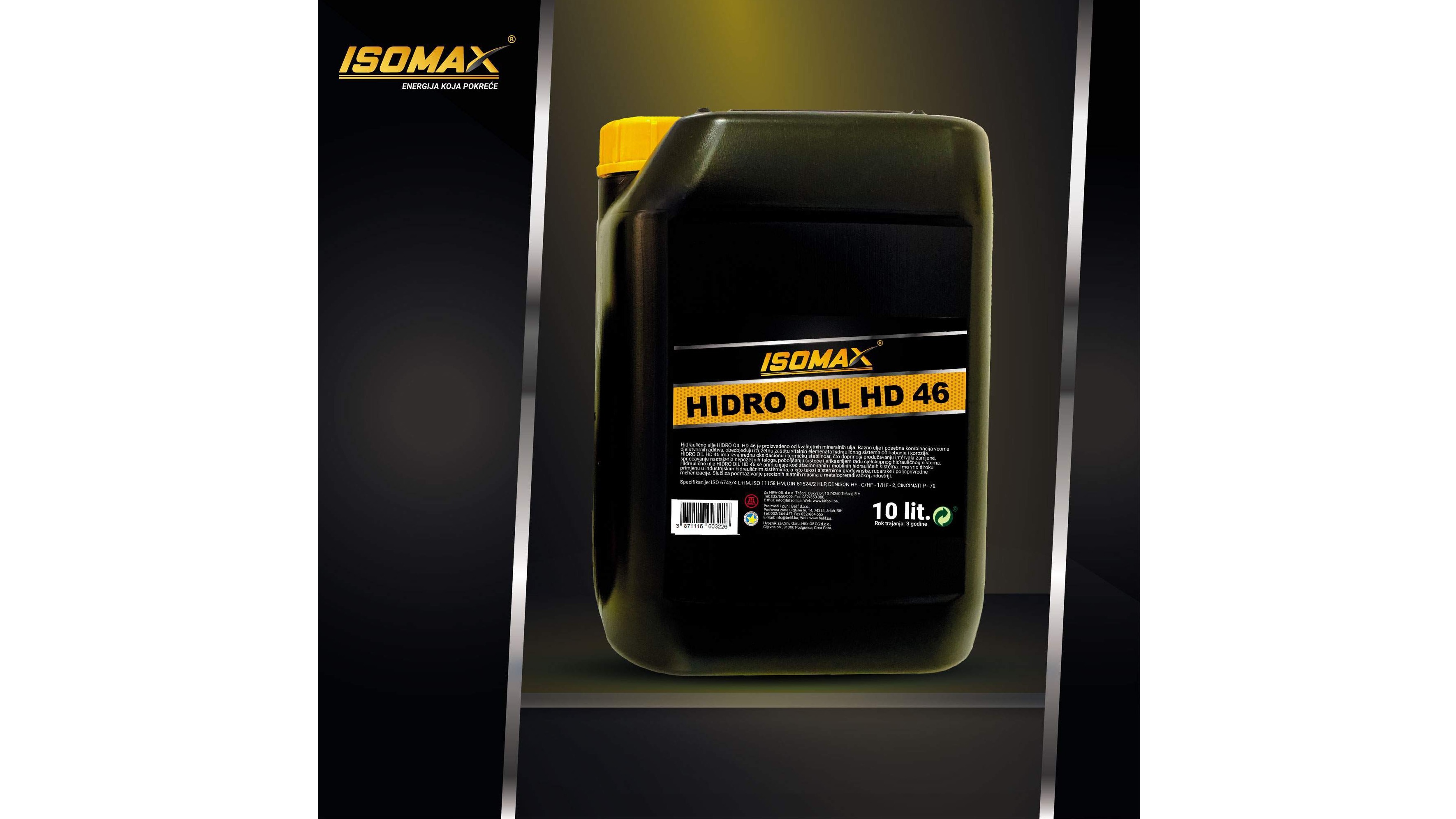 ISOMAX HIDRO OIL HD - 46