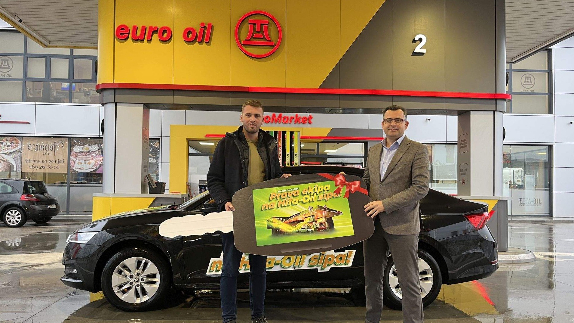 Srećni dobitnik automobila Škoda Octavia u velikoj Hifa Oil nagradnoj igri je Haris Košuta